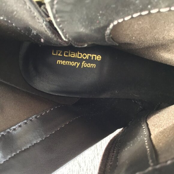 Liz Claiborne Cornelia Pointed Toe Ankle Boot Sz 10 M Chocolate Brown EUC - Picture 8 of 11